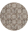 Addison Chantille ACN930-Brown 8 ft. X 8 ft. Round Rug