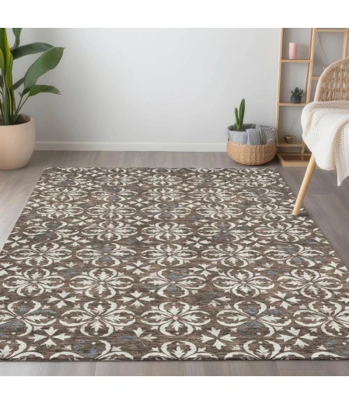 Addison Chantille ACN930-Brown 5 ft. X 7 ft. 6 in. Rectangle Rug