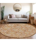 Addison Chantille ACN930-Copper 8 ft. X 8 ft. Round Rug