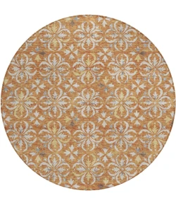 Addison Chantille ACN930-Copper 8 ft. X 8 ft. Round Rug