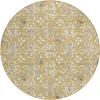 Addison Chantille ACN930-Gold 8 ft. X 8 ft. Round Rug