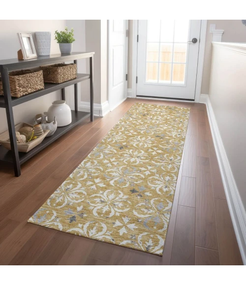 Addison Chantille ACN930-Gold 2 ft. 3 in. X 7 ft. 6 in. Rectangle Rug