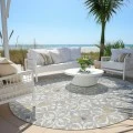 Addison Chantille ACN930-Gray 8 ft. X 8 ft. Round Rug