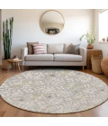 Addison Chantille ACN930-Gray 8 ft. X 8 ft. Round Rug