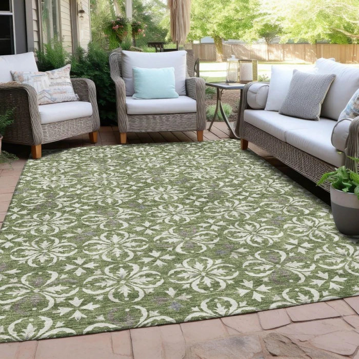 Addison Chantille ACN930-Green 10 ft. X 14 ft. Rectangle Rug