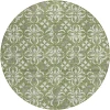 Addison Chantille ACN930-Green 8 ft. X 8 ft. Round Rug