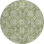 Addison Chantille ACN930-Green 8 ft. X 8 ft. Round Rug
