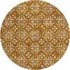 Addison Chantille ACN930-Paprika 8 ft. X 8 ft. Round Rug