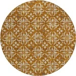 Addison Chantille ACN930-Paprika 8 ft. X 8 ft. Round Rug