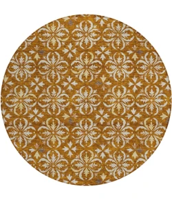 Addison Chantille ACN930-Paprika 8 ft. X 8 ft. Round Rug
