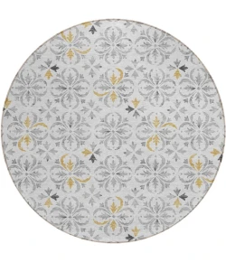 Addison Chantille ACN930-Silver 8 ft. X 8 ft. Round Rug