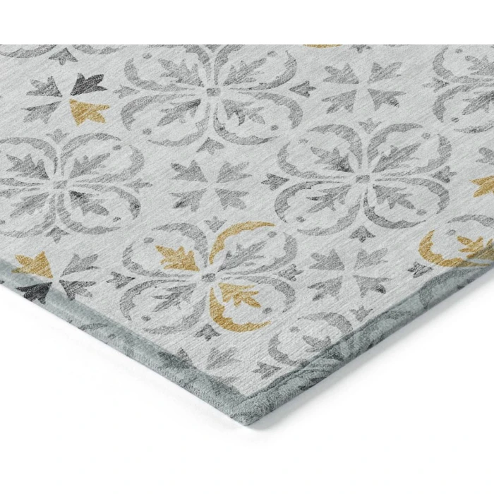 Addison Chantille ACN930-Silver 8 ft. X 8 ft. Round Rug