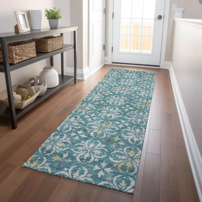 Addison Chantille ACN930-Teal 2 ft. 3 in. X 7 ft. 6 in. Rectangle Rug