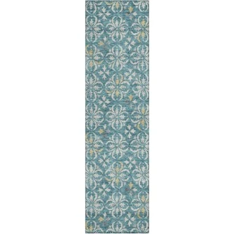 Addison Chantille ACN930-Teal 2 ft. 3 in. X 7 ft. 6 in. Rectangle Rug