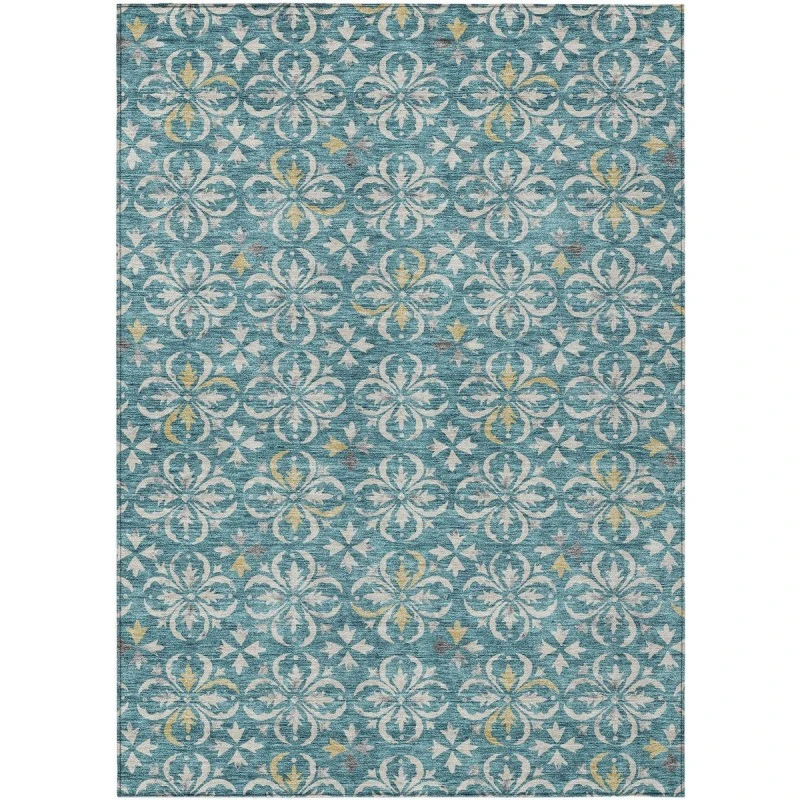 Addison Chantille ACN930-Teal 9 ft. X 12 ft. Rectangle Rug