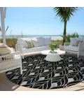 Addison Chantille ACN931-Black 8 ft. X 8 ft. Round Rug