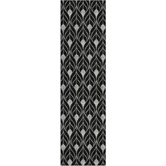 Addison Chantille ACN931-Black 2 ft. 3 in. X 7 ft. 6 in. Rectangle Rug