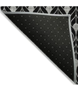 Addison Chantille ACN931-Black 8 ft. X 8 ft. Round Rug