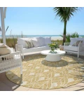 Addison Chantille ACN931-Gold 8 ft. X 8 ft. Round Rug