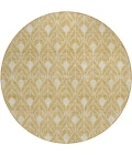 Addison Chantille ACN931-Gold 8 ft. X 8 ft. Round Rug