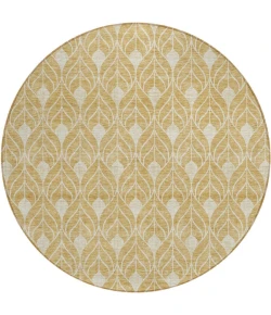 Addison Chantille ACN931-Gold 8 ft. X 8 ft. Round Rug