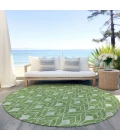 Addison Chantille ACN931-Green 8 ft. X 8 ft. Round Rug