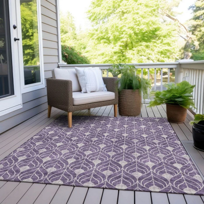 Addison Chantille ACN931-Purple 10 ft. X 14 ft. Rectangle Rug