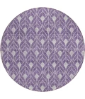 Addison Chantille ACN931-Purple 8 ft. X 8 ft. Round Rug