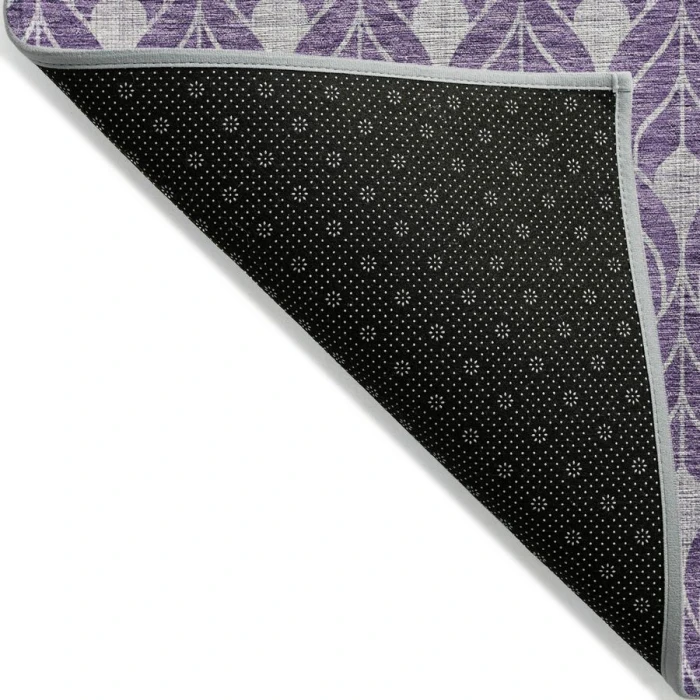 Addison Chantille ACN931-Purple 8 ft. X 8 ft. Round Rug