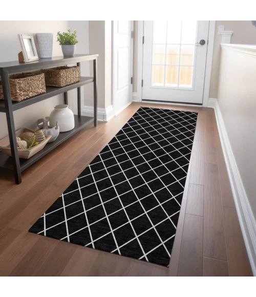 Addison Chantille ACN932-Black 2 ft. 3 in. X 7 ft. 6 in. Rectangle Rug