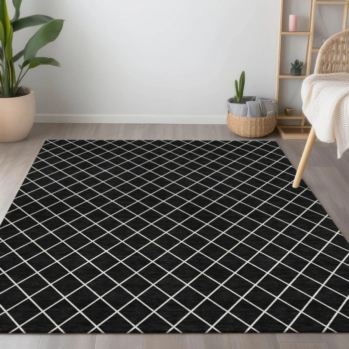 Addison Chantille ACN932-Black 8 ft. X 10 ft. Rectangle Rug