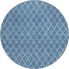 Addison Chantille ACN932-Denim 8 ft. X 8 ft. Round Rug
