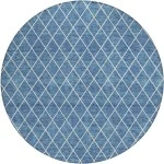 Addison Chantille ACN932-Denim 8 ft. X 8 ft. Round Rug