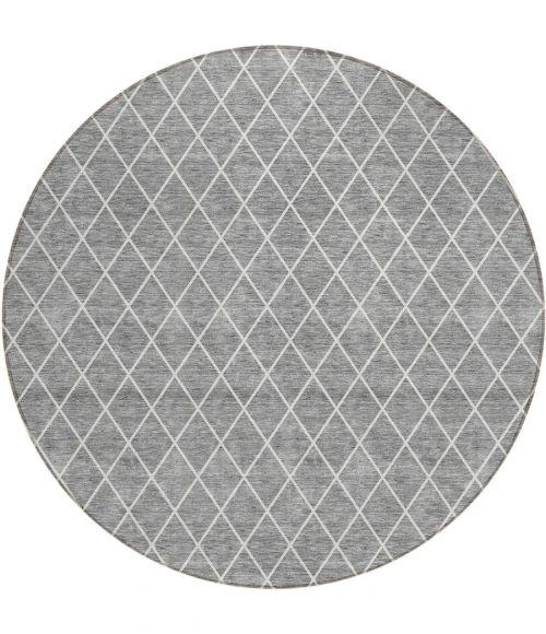 Addison Chantille ACN932-Gray 8 ft. X 8 ft. Round Rug