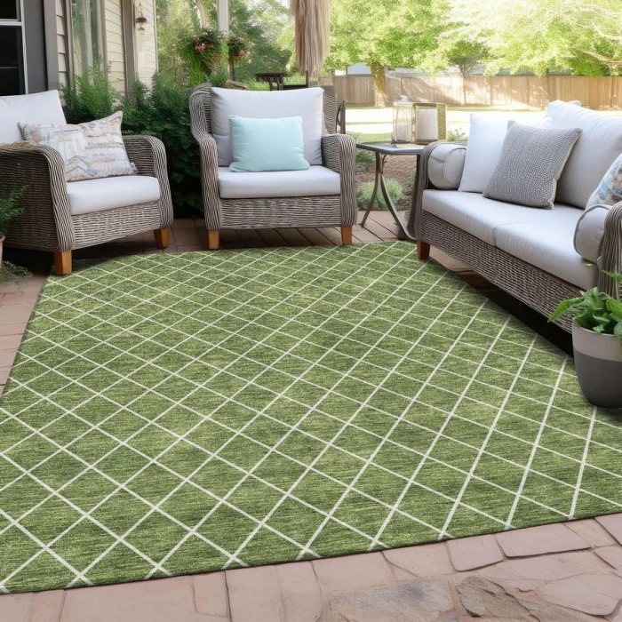 Addison Chantille ACN932-Green 8 ft. X 10 ft. Rectangle Rug