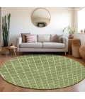 Addison Chantille ACN932-Green 8 ft. X 8 ft. Round Rug