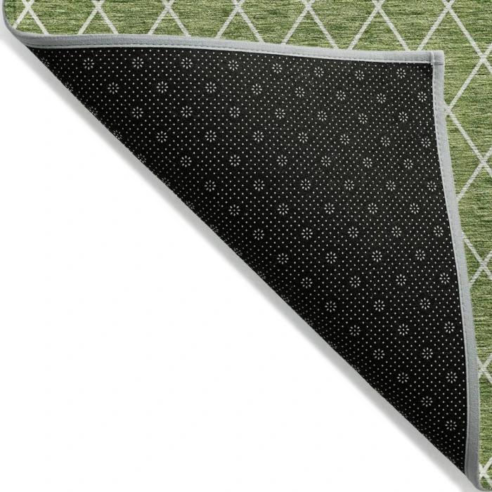 Addison Chantille ACN932-Green 8 ft. X 8 ft. Round Rug