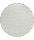 Addison Chantille ACN932-Ivory 8 ft. X 8 ft. Round Rug