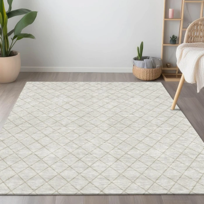 Addison Chantille ACN932-Ivory 8 ft. X 10 ft. Rectangle Rug