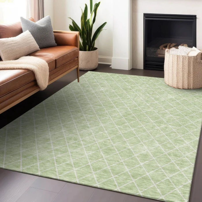 Addison Chantille ACN932-Mint 8 ft. X 10 ft. Rectangle Rug