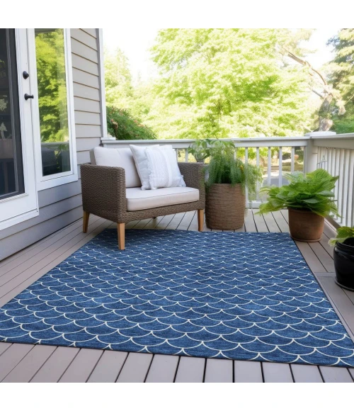 Addison Chantille ACN933-Blue 5 ft. X 7 ft. 6 in. Rectangle Rug