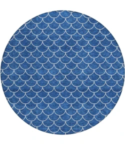 Addison Chantille ACN933-Blue 8 ft. X 8 ft. Round Rug