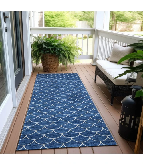 Addison Chantille ACN933-Blue 2 ft. 3 in. X 7 ft. 6 in. Rectangle Rug