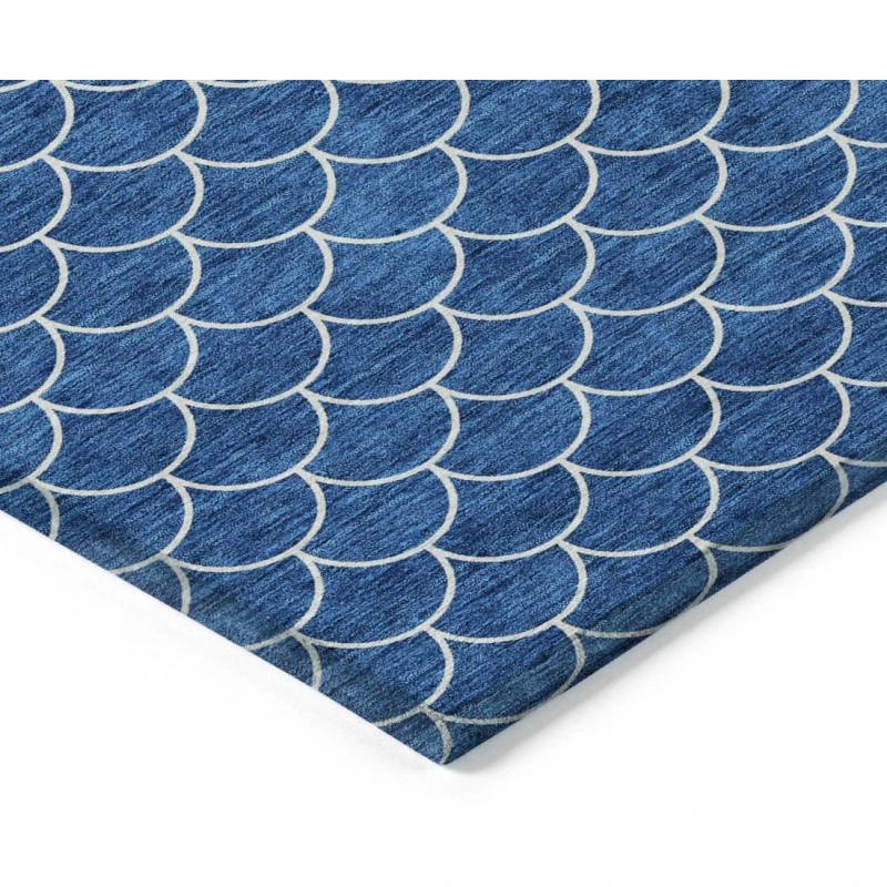 Addison Chantille ACN933-Blue 8 ft. X 8 ft. Round Rug