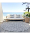 Addison Chantille ACN933-Gray 8 ft. X 8 ft. Round Rug