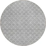 Addison Chantille ACN933-Gray 8 ft. X 8 ft. Round Rug