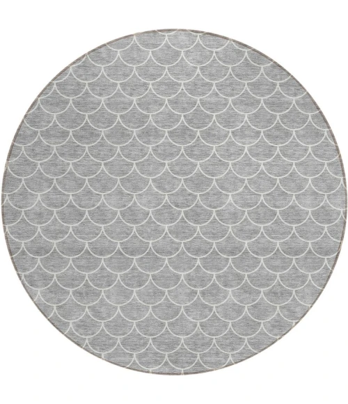 Addison Chantille ACN933-Gray 8 ft. X 8 ft. Round Rug
