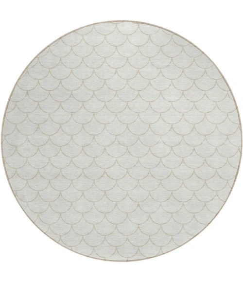 Addison Chantille ACN933-Ivory 8 ft. X 8 ft. Round Rug