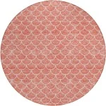 Addison Chantille ACN933-Salmon 8 ft. X 8 ft. Round Rug