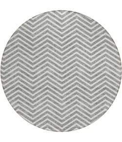Addison Chantille ACN934-Gray 8 ft. X 8 ft. Round Rug